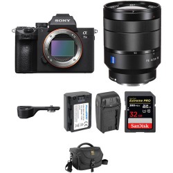 Sony Alpha a7 III Mirrorless Digital Camera with 24-70mm Lens and Grip Extension Kit