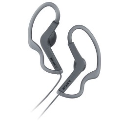 Sony | Sony AS210AP Sport In-Ear Headphones with Built-In Microphone (Black)