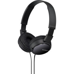 Casques et écouteurs | Sony MDR-ZX110 Stereo Headphones (Black)