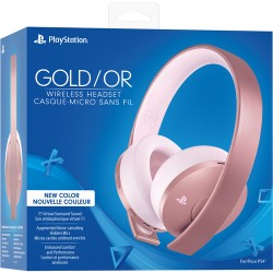 Sony PlayStation Gold Wireless Headset (Rose Gold)