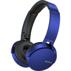 Sony MDR-XB650BT EXTRABASS Bluetooth Headphones (Blue)