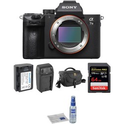 Sony Alpha a7 III Mirrorless Digital Camera Body with Accessory Kit