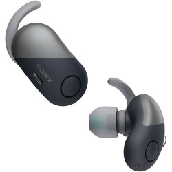 Bluetooth & Wireless Headphones | Sony WF-SP700N Wireless In-Ear Headphones (Black)