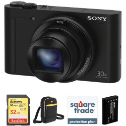 Sony Cyber-shot DSC-WX500 Digital Camera Deluxe Kit