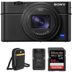 Sony Cyber-shot DSC-RX100 VI Digital Camera with Accessory Kit