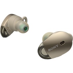 Sony WF-1000X Wireless Noise-Canceling Headphones (Gold)
