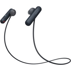 Bluetooth Headphones | Sony WI-SP500 Wireless In-Ear Sports Headphones (Black)