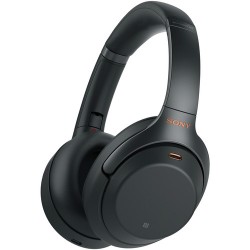 Headphones | Sony WH-1000XM3 Wireless Noise-Canceling Over-Ear Headphones (Black)