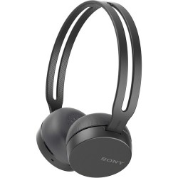 Bluetooth Headphones | Sony WH-CH400 Wireless On-Ear Headphones (Black)