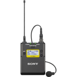 Sony | Sony UTX-B03 Bodypack Transmitter with Omni Lavalier Microphone (UC14: 470 to 542 MHz)