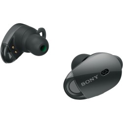 Noise-cancelling Headphones | Sony WF-1000X Wireless Noise-Canceling Headphones (Black)