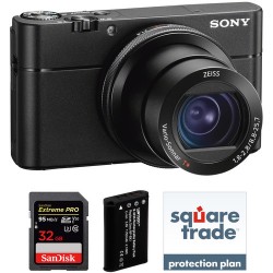 Sony Cyber-shot DSC-RX100 VA Digital Camera Deluxe Kit