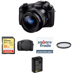 Sony Cyber-shot DSC-RX10 Digital Camera Deluxe Kit (Black)