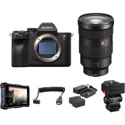 Sony Alpha a7R IV Mirrorless Digital Camera and 24-70mm f/2.8 Lens and HDR Filmmaker Kit