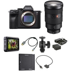 Sony Alpha a7R IV Mirrorless Digital Camera with 24-70mm f/2.8 Lens and Cine Kit