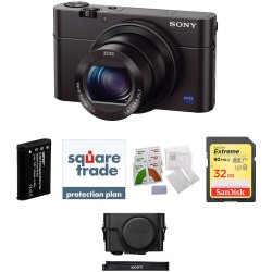 Sony Cyber-shot DSC-RX100 III Digital Camera Deluxe Kit