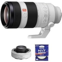 Sony FE 100-400mm f/4.5-5.6 GM OSS Lens with 1.4x Teleconverter Kit