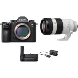 Sony Alpha a9 Mirrorless Camera with FE 100-400mm Lens and Vertical Grip Kit