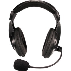 Nady QHM-100 Closed-Back Stereo Headphones with Boom Mic