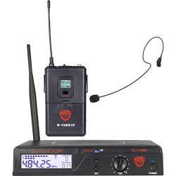 NADY | Nady U-1100 Over-the-Ear UHF Wireless System with HM-35 Headworn Omnidirectional Condenser Microphone