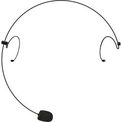 NADY | Nady HeadMic HM-10 Head Worn Microphone with a 3.5mm Locking Plug Connector (Black)