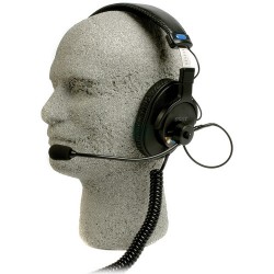 Remote Audio BCSHSSXEBC Communication Headset with Electret Boom Mic