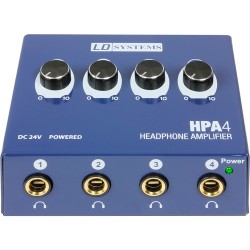 LD Systems Headphone Amplifier 4-Channel
