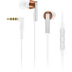 Headphones | Sennheiser CX 5.00I Earphones (White, Apple iOS)
