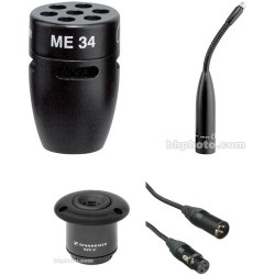 Sennheiser ME34 MZH Series 5.9 Cardioid Gooseneck Microphone Kit