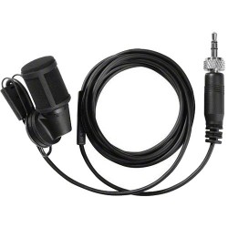 Sennheiser | Sennheiser MKE 40 - Cardioid Lavalier Microphone with Hardwired 1/8 TRS Connector for EW Series Bodypack Transmitter
