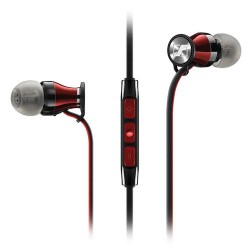 Sennheiser Momentum In-Ear Headphones (Apple iOS, Red) Sennheiser Momentum In-Ear Headphones (Apple iOS, Red)
