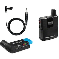 Sennheiser | Sennheiser AVX-ME2 SET Digital Camera-Mount Wireless Omni Lavalier Microphone System (1.9 GHz)