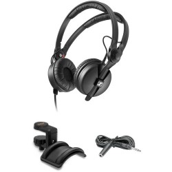 Monitor Headphones | Sennheiser HD 25 Monitor Headphones Kit with Holder and Extension Cable