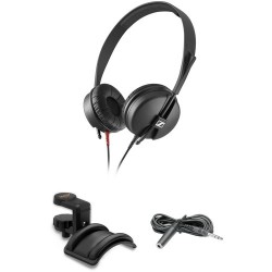 Sennheiser HD 25 LIGHT Monitor Headphones Kit with Holder and Extension Cable