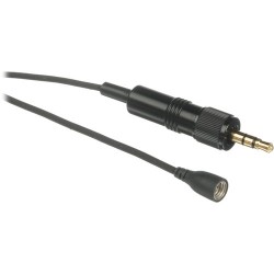 Sennheiser | Sennheiser Straight Lavalier Cable for ME102/ME104/ME105 Lavalier Mic Capsules with Locking (3.5mm) Mini Connector for Evolution Series Tran