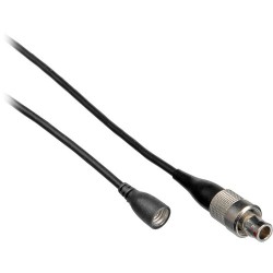 Sennheiser | Sennheiser Straight Lavalier Cable for ME102/ME104/ME105 Lavalier Mic Capsules with 3-pin Lemo for 3000 & 5000 Series Transmitters (Black)