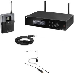 Sennheiser XSW2-CI1 Rackmount Wireless Earset Microphone System Kit (Black, A: 548 to 572 MHz)