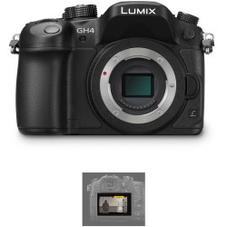 Panasonic Lumix DMC-GH4 Mirrorless Micro Four Thirds Digital Camera with V-Log L Activation Code Kit