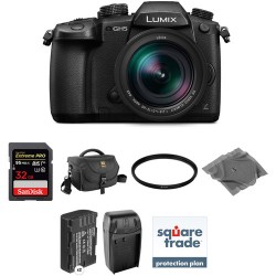 Panasonic Lumix DC-GH5 Mirrorless Micro Four Thirds Digital Camera with 12-60mm Lens Deluxe Kit