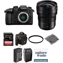 Panasonic Lumix DC-GH5 Mirrorless Micro Four Thirds Digital Camera with 8-18mm Lens Deluxe Kit