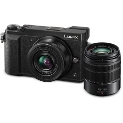 Panasonic | Panasonic Lumix DMC-GX85 Mirrorless Micro Four Thirds Digital Camera with 12-32mm and 45-150mm Lenses (Black)