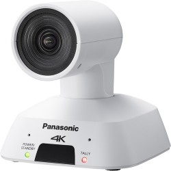 Panasonic | Panasonic Compact 4K PTZ, HDMI, USB, Streaming PTZ Camera (White)