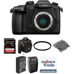 Panasonic Lumix DC-GH5 Mirrorless Micro Four Thirds Digital Camera Deluxe Kit