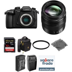 Panasonic Lumix DC-GH5 Mirrorless Micro Four Thirds Digital Camera with 12-35mm Lens Deluxe Kit