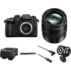 Panasonic Lumix DC-GH5 Mirrorless Micro Four Thirds Digital Camera with 12-35mm Lens & Microphone Kit