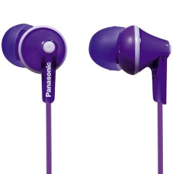 Panasonic ErgoFit In-Ear Earbud Headphones (Violet)