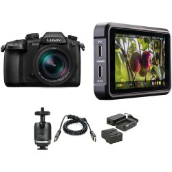 Panasonic Lumix DC-GH5 Mirrorless Micro Four Thirds Digital Camera with 12-60mm Lens and Ninja V Kit