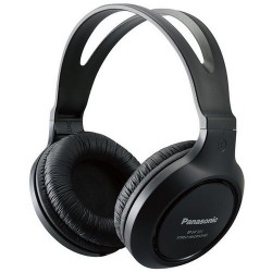 Casque Circum-Aural | Panasonic RP-HT161-K Over-Ear Headphones (Black)