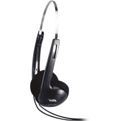On-ear Headphones | Cyber Acoustics ACM-62B Lightweight Stereo On-Ear Headphones