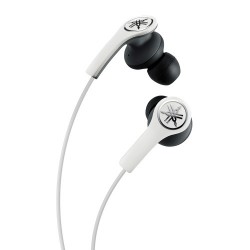 Yamaha EPH-M200 In-Ear Headphones with Remote and Mic (White)